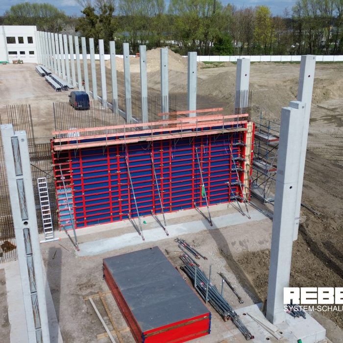 Großprojekt mit XXL-Schalungselementen